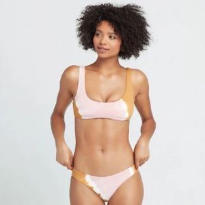 L*Space Lizzie Bikini Top Tie Dye